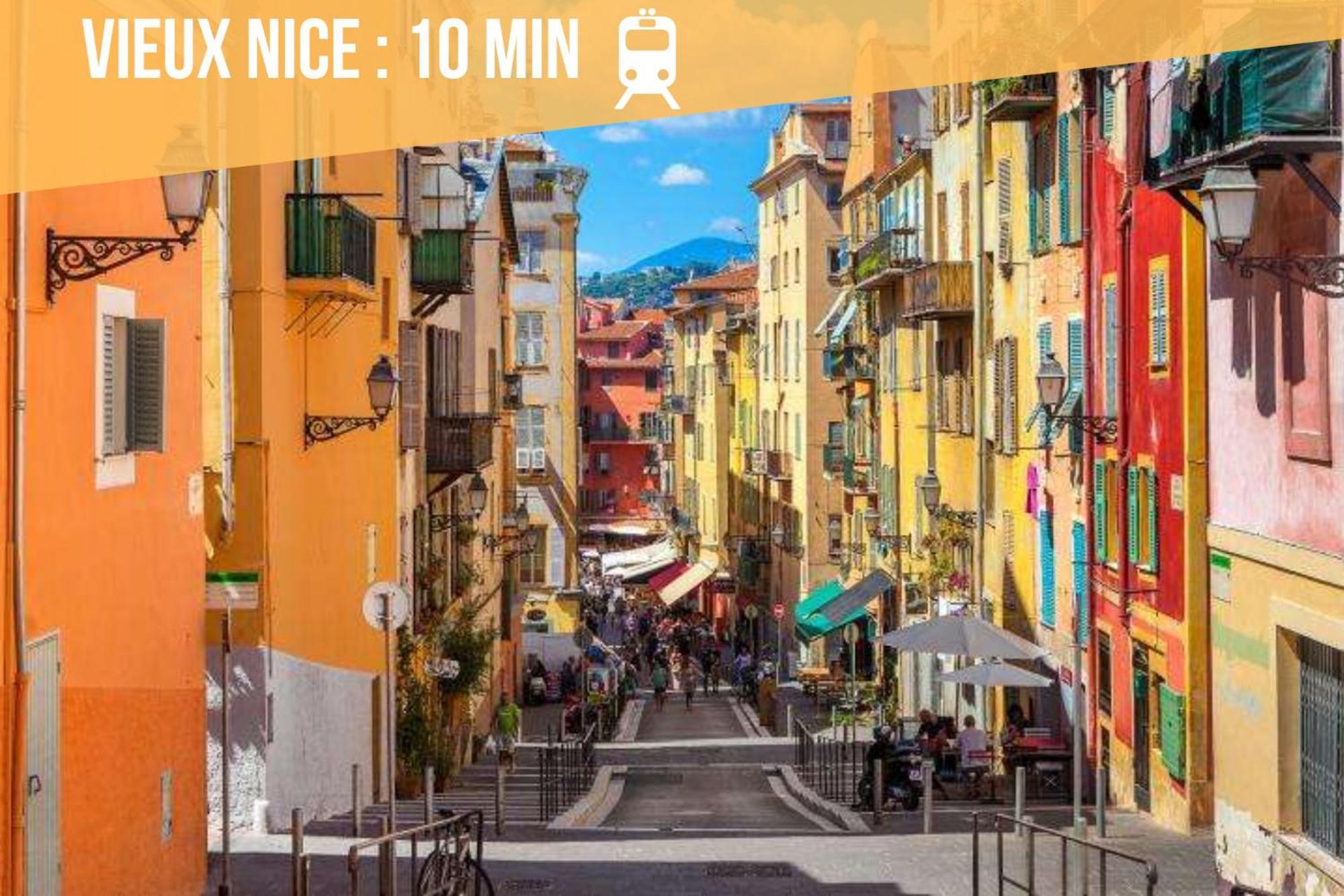 Le Valrose Cocon Urbain Au Coeur De Nice Souplex Εξωτερικό φωτογραφία